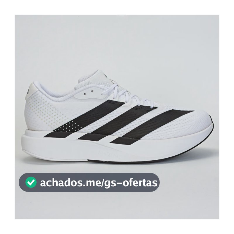 Tênis adidas Adizero Pacer Unissex Corrida Branco/preto 43