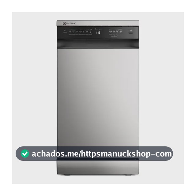 Lava-louça Electrolux 10 Serviços Inox Lava E Seca 50' Ls10e Cor Prateado