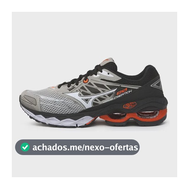 Tênis Mizuno Wave Creation 20 Original Academia Treino