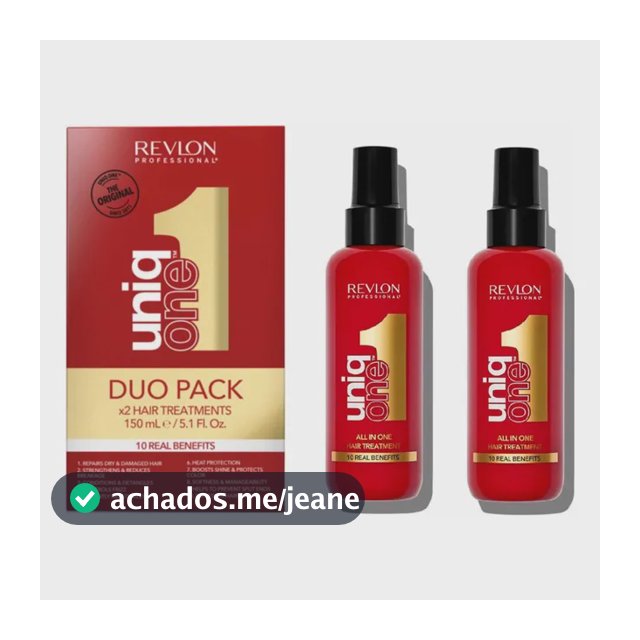 Pack X2 Unidades Unique One Revlon Professional Tudo Em Um