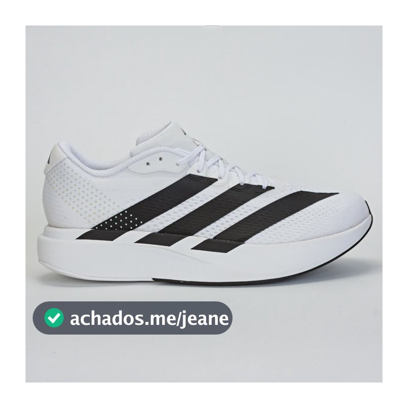 Tênis adidas Adizero Pacer Unissex Corrida Branco/preto 39