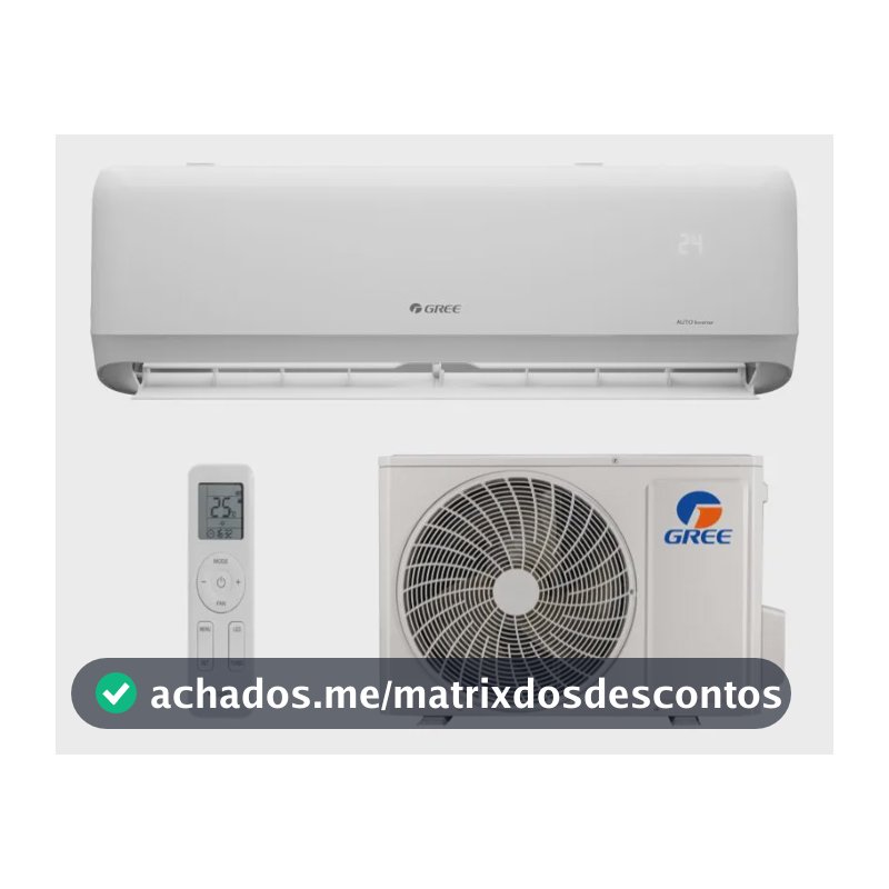 Ar Condicionado Split Hw Gree G-side 9000 Btus Frio 220v Branca 220v