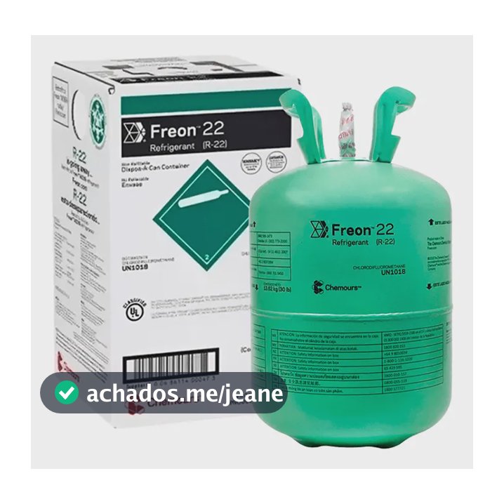 Gás Refrigerante Freon R-22a Dupont