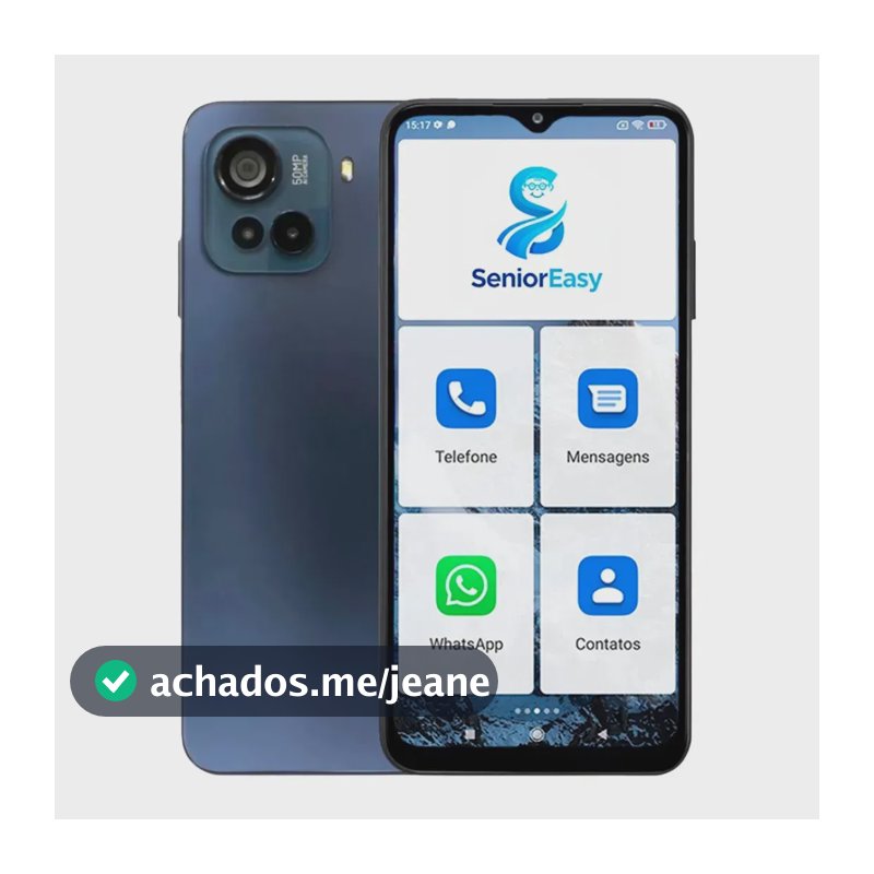 Smartphone SeniorEasy para Idosos 64gb 3gb RAM Tela Grande