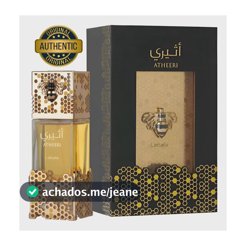 Perfume Arabe Atheeri Lattafa 100 Ml Feminino Eua De Parfum