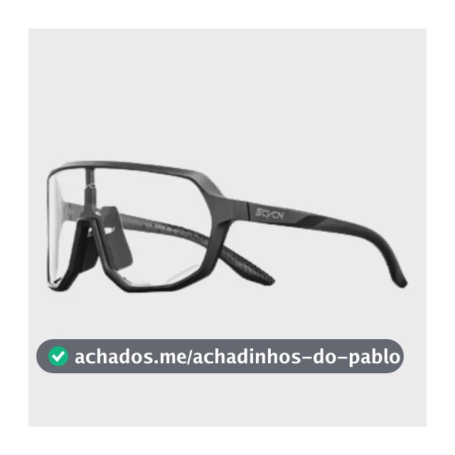 Óculos De Sol Ciclismo Bike Esportes Fotocromático Uv400 Armação Preto