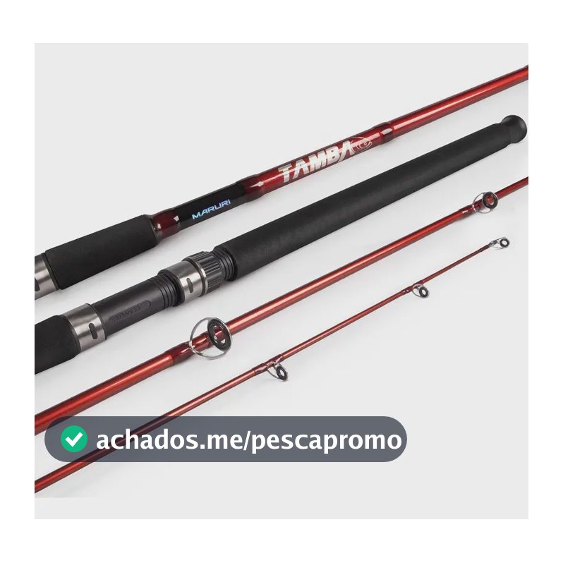 Vara Maruri Tamba 2,40mts 40-80lbs Pesca Pesada [molinete