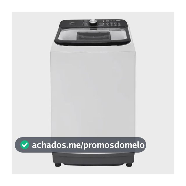 Lavadora De Roupas Midea Wave Agitator 13kg Branca 127v