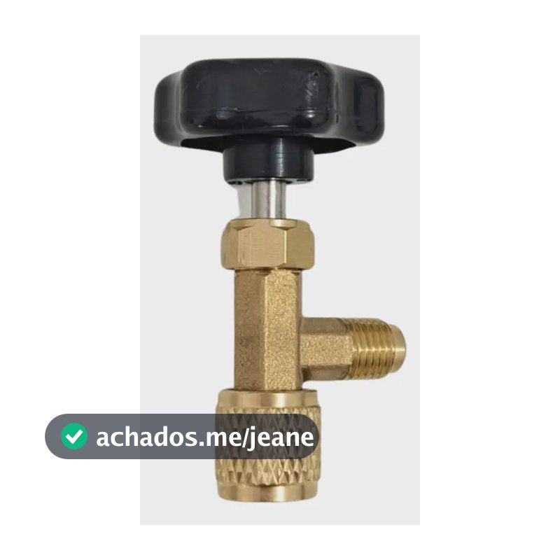 Válvula Perfuradora Gás Refrigerante R134 R22 R404 1/4