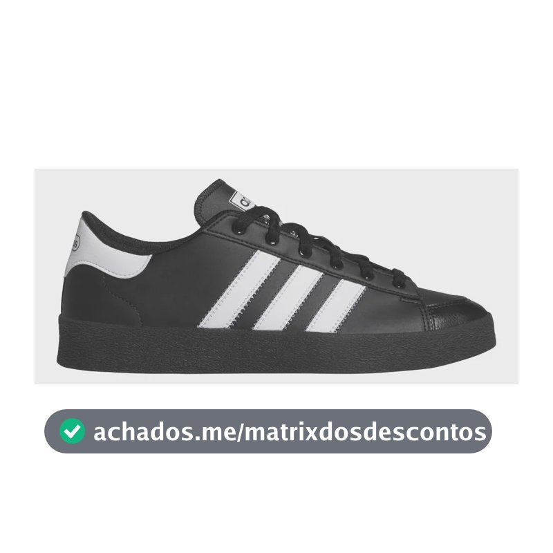 Tênis Masculino E Feminino Jump Hook adidas Preto Liso 41 Br