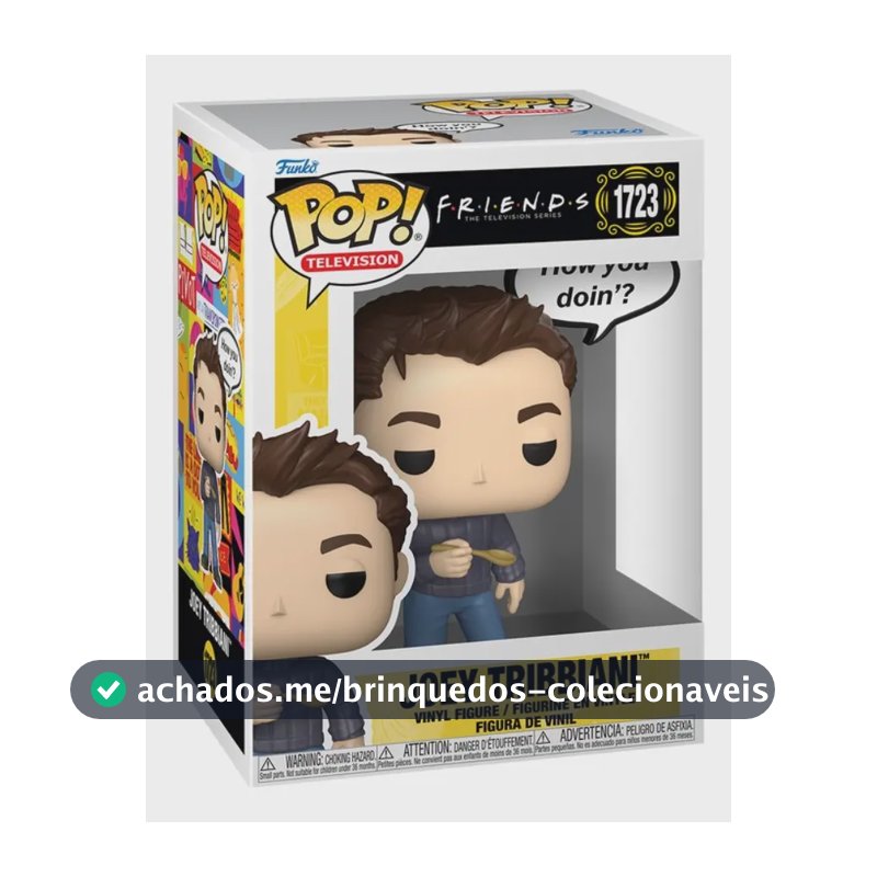 Boneco Funko Pop! Sayings Friends - Joey How You Doin
