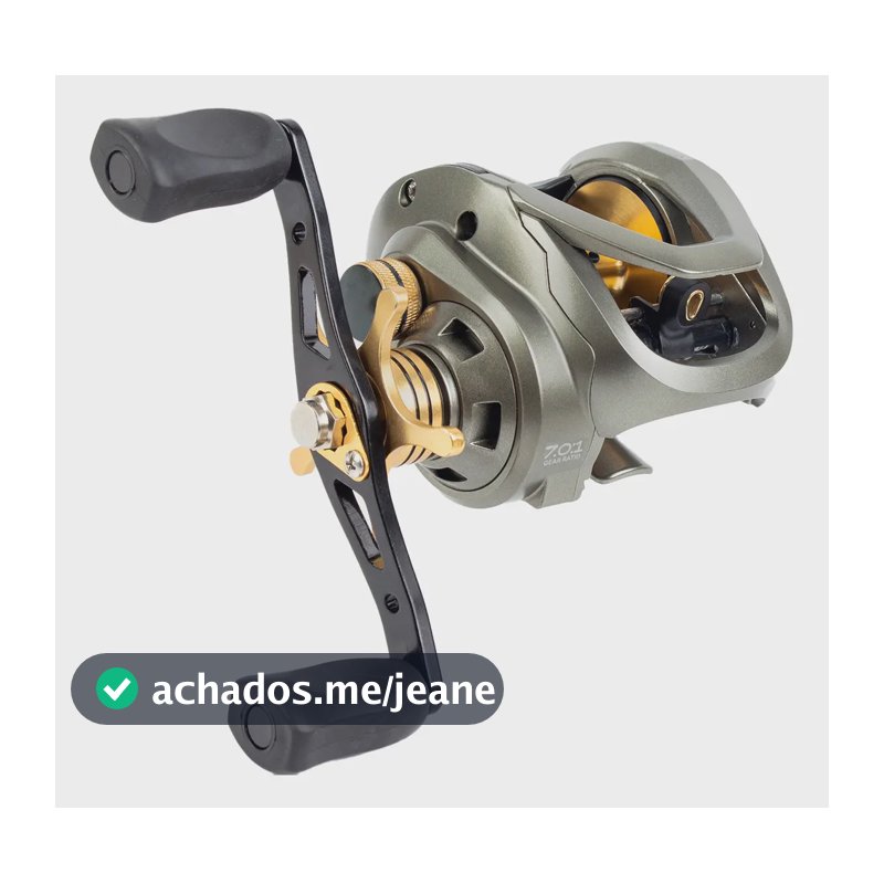 Carretilha Manivela Direita Krait Bg Olive - Albatroz
