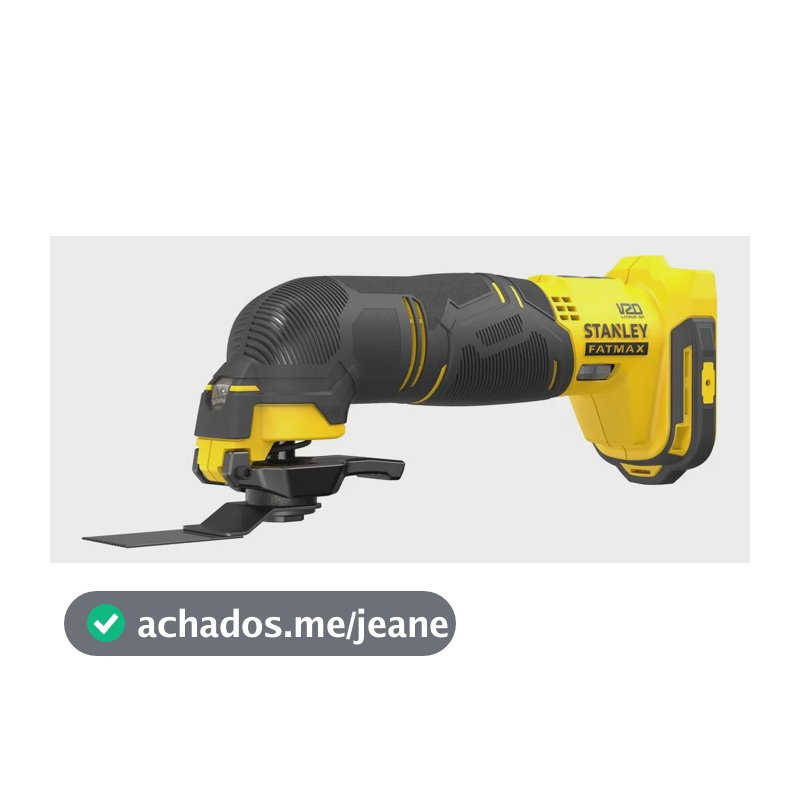 Multiferramenta Oscilante Stanley 20v Sem Bateria Sct500b-b3 20v