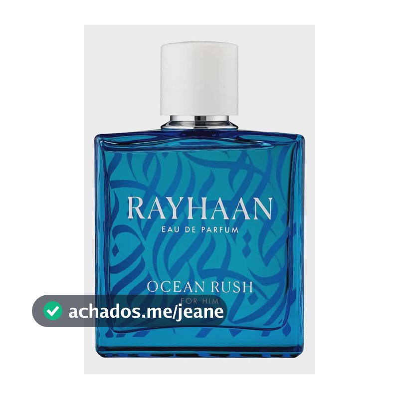 Perfume Masculino Rayhaan Ocean Rush Eau De Parfum 100ml