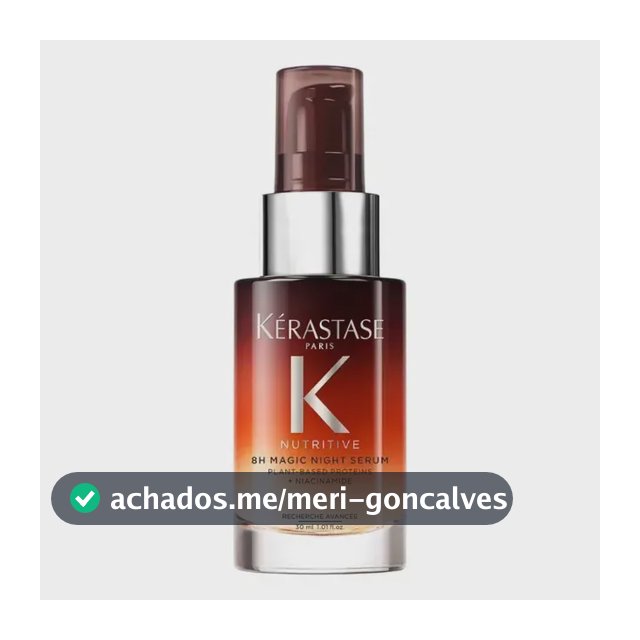 Sérum Kérastase Nutritive Magic Night Cabelo Seco 30ml