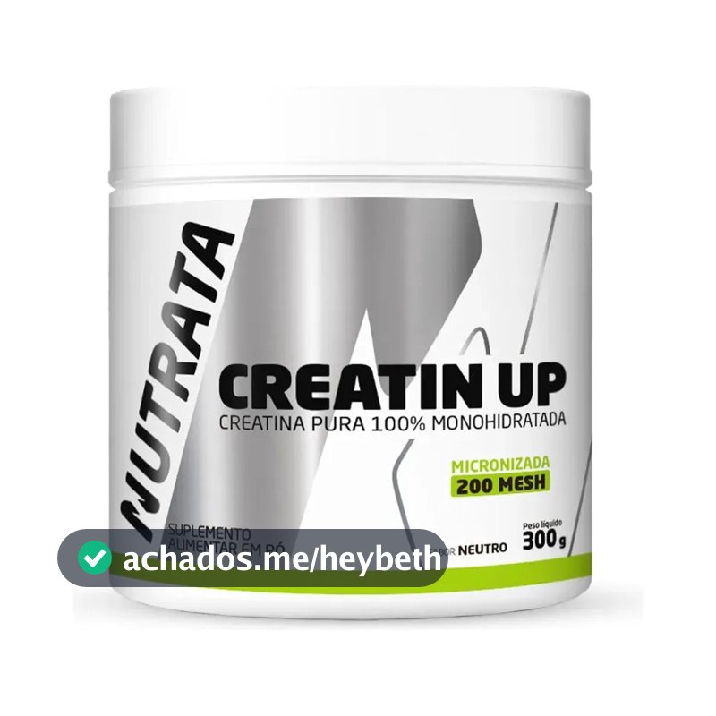 Creatina Nutrata Premium Creatin UP - 300g em pó Sem sabor x 300g