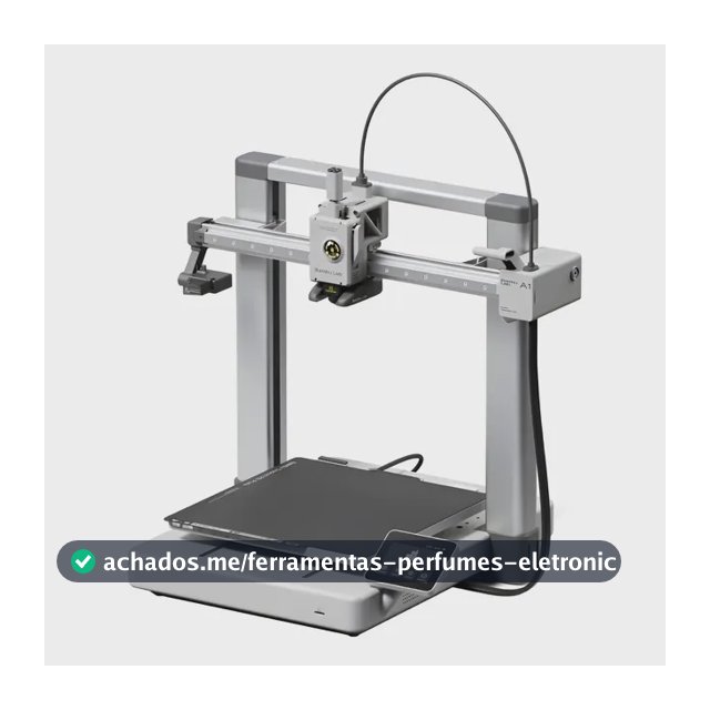 Impressora 3d Bambu Lab A1 Prateado