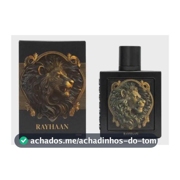 Perfume Árabe Rayhaan Lion Masculino Eau de Parfum 100ml
