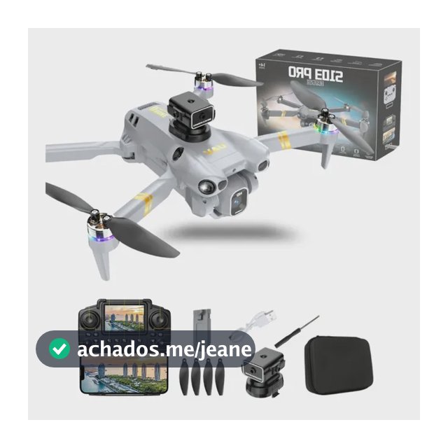 Drone Mini Pro 2 Câmeras 2 Baterias Com App E Controle Sem F