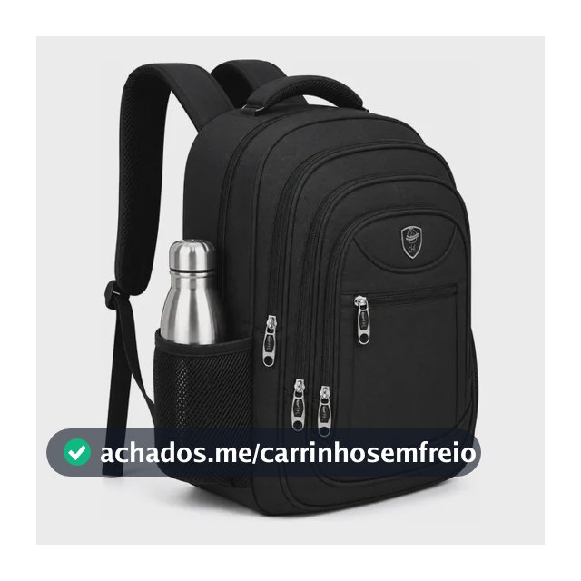 Mochila Masculina Chl Esportiva Top Fastbag Bolso Anti-furto