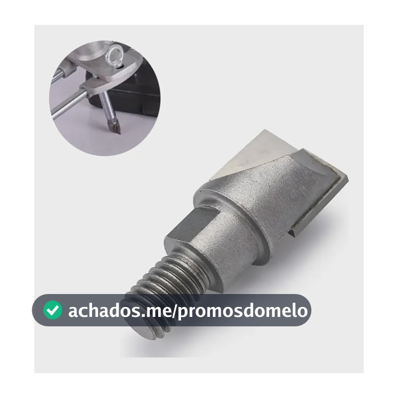 Fresa Gabarito De Porta Fechadura Interna E Externa 18mm Pro