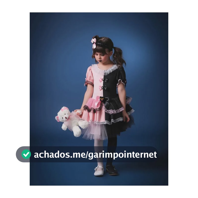 Fantasia Infantil De Halloween Vestido Boneca Bruxa Bruxinha Rosa 10