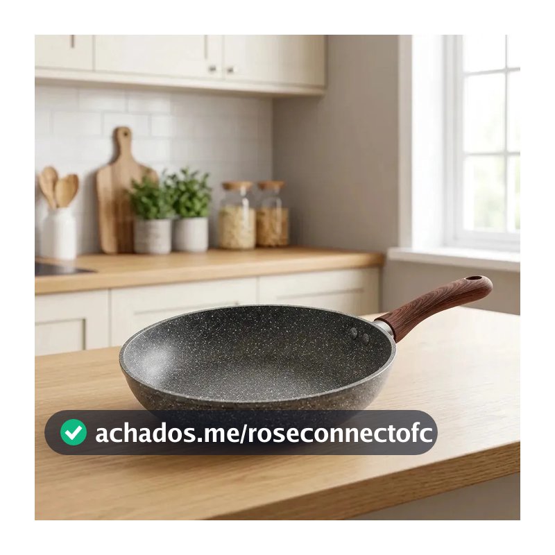 Panela Frigideira Antiaderente Cerâmica Dinda Home Indução Gás Elétrico Linha Premium