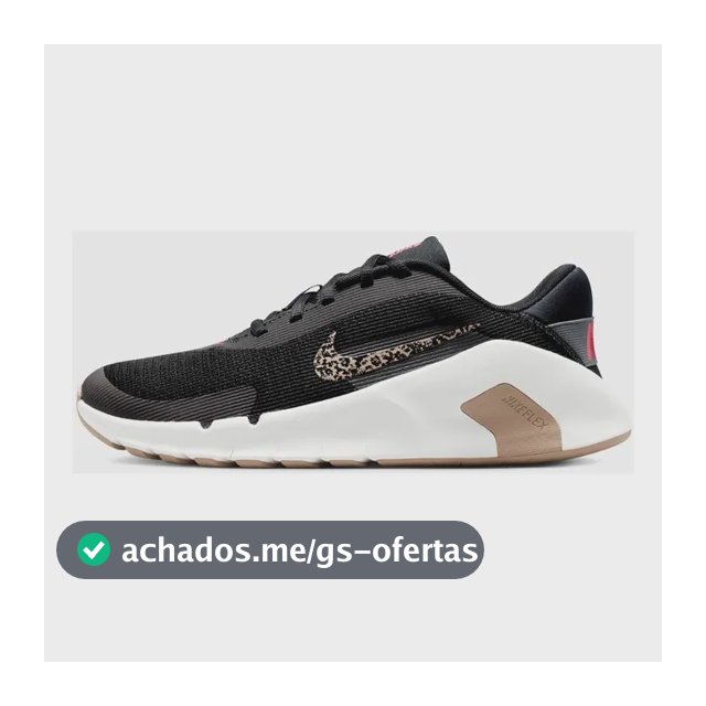 Tênis Nike Flex Train Print Feminino Preto/marrom 37 Br - Promos de Paty