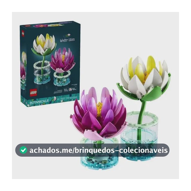 Lego Botanicals Lírios Dágua 259