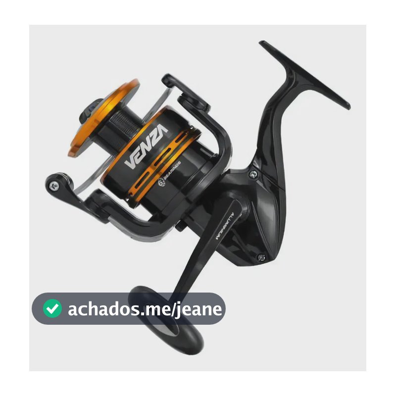 Molinete Venza 5000 Marine Drag 10kg 6 Rol Carretel Aluminio