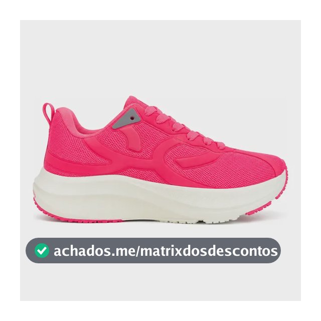 Tênis Feminino Olympikus Academia Caminhada Confortável Olympikus - Pink Olympikus Corre Turbo 34 Br