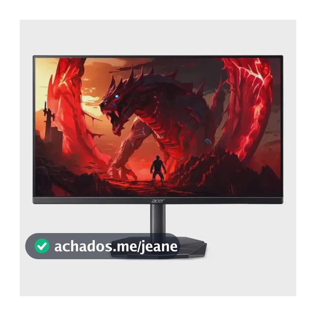 Monitor Gamer 27 Acer Nitro Kg270 P0bi Va Fhd 144hz 1ms Hdmi Preto 127/220v