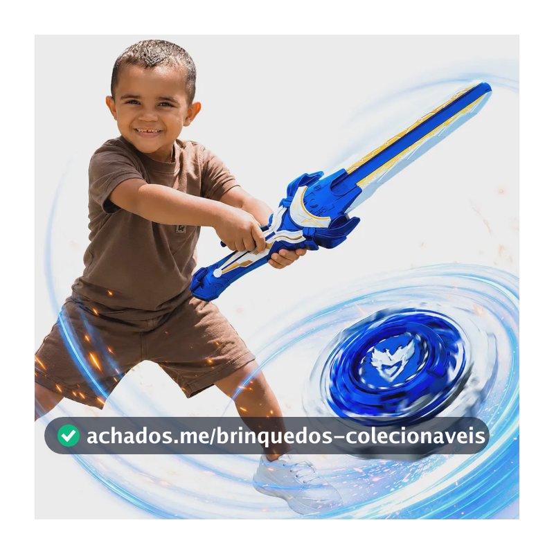 Lançador Beyblade Metal Espada Presente Brinquedo Crianças Edição Especial Colorido