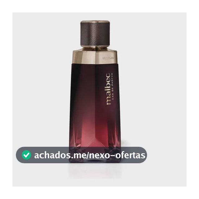Malbec Eau De Parfum O Boticário Masculino Original 90ml