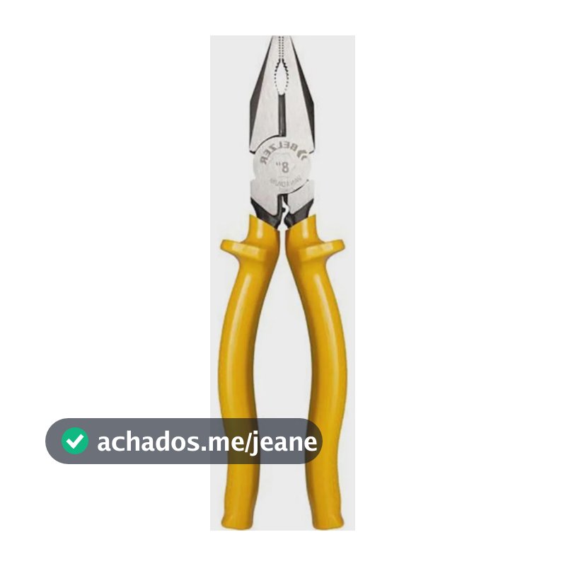Alicate Eletricista Belzer Sata Universal 8'' 219021bbr