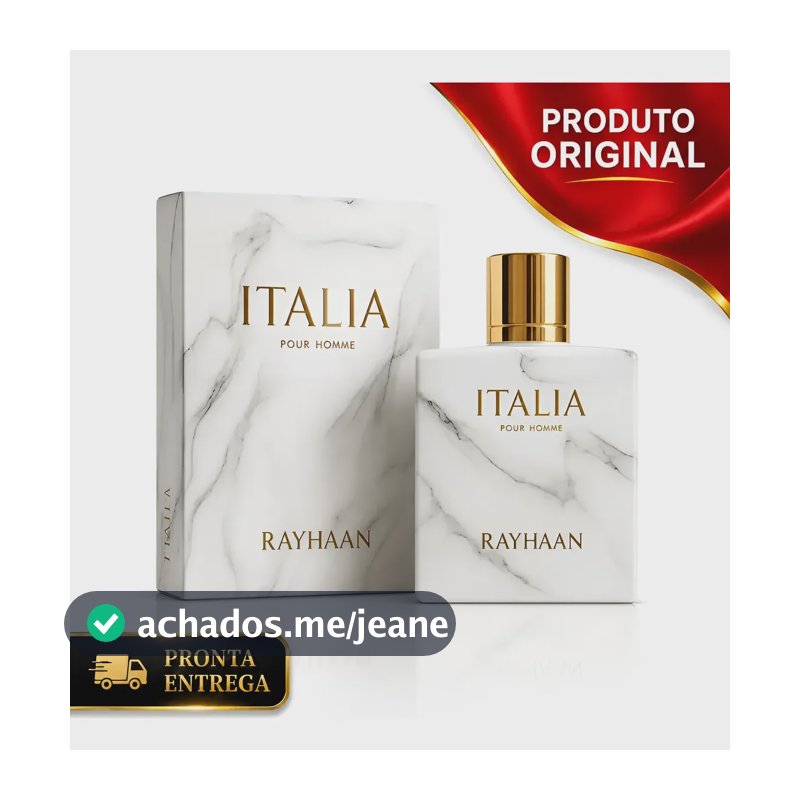 Perfume Rayhaan Italia Edp 100ml Unissex Original