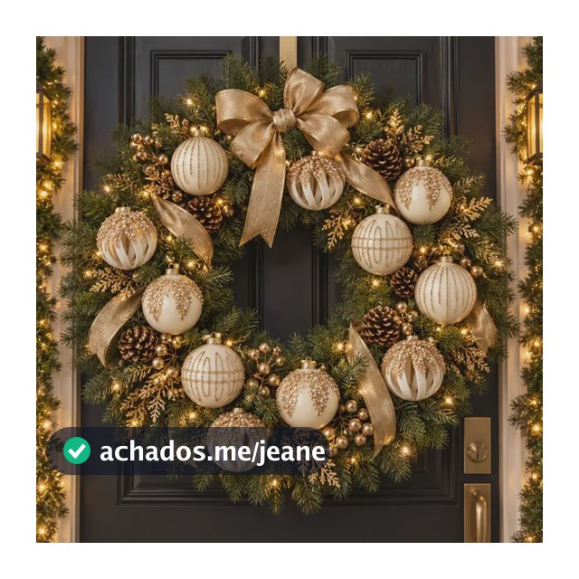 12 Bolas De Natal Veludo Com Strass Branco Liso