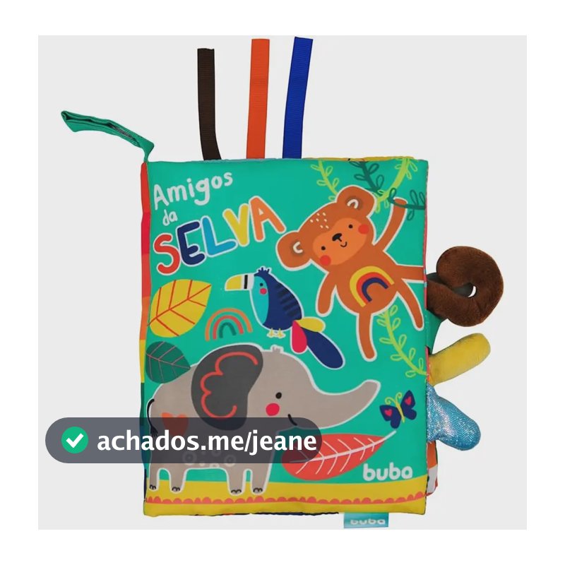 Livrinho De Atividades Jungle Amigos Da Selva 15343 Buba