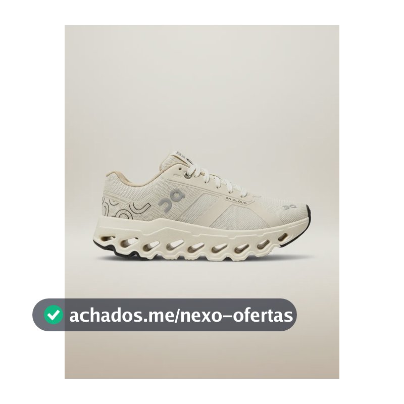 Tênis On Running Cloud Unissex Confortável Caminhada Corrida Bege Refle 42 Br