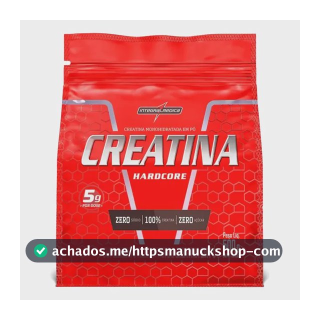Creatina Integralmédica em pó Sem sabor x 500g