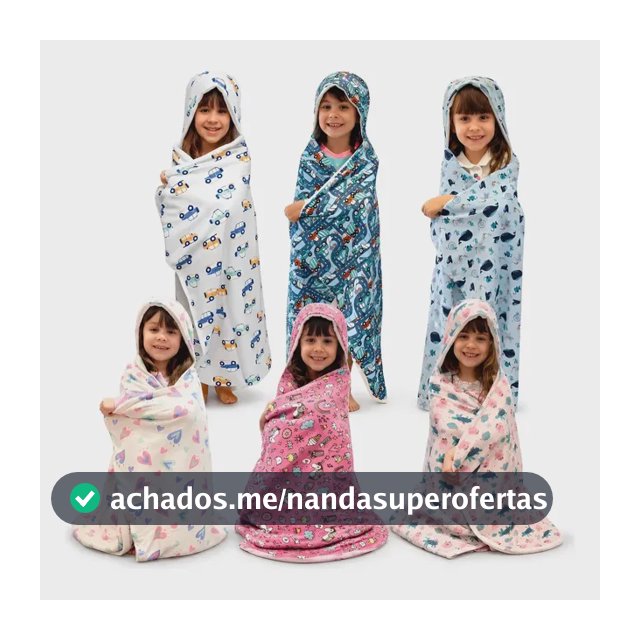 Toalha Gigante Premium Exclusiva Infantil Criança C/ Capuz