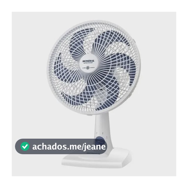 Ventilador Vsp30 6 Pás 30cm 03 Velocidades - Mondial