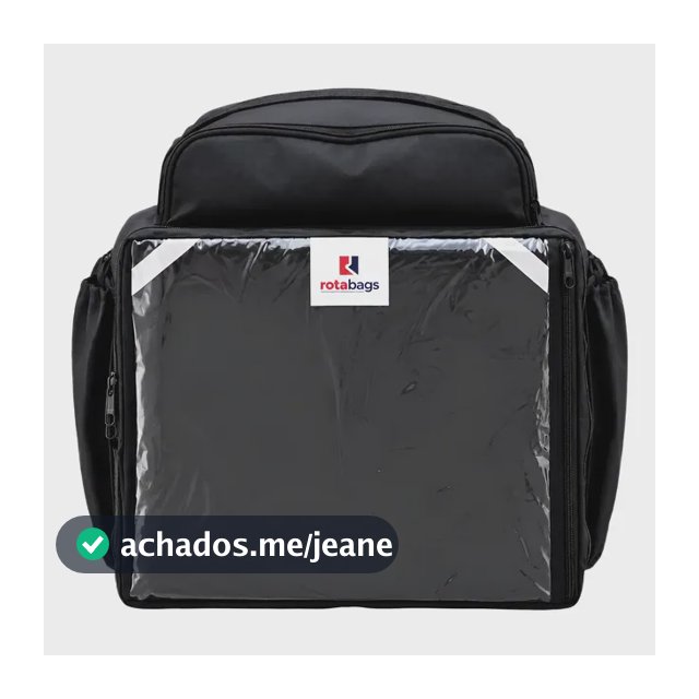 Bag Motoboy  Entregador  Mochila Pizza Delivery Entrega Lanc