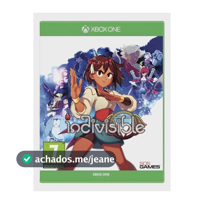 Jogo Indivisible Xbox One I Xbox Series X Mídia Física Novo