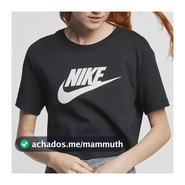 Camiseta Cropped Nike Sportswear Essential Feminina