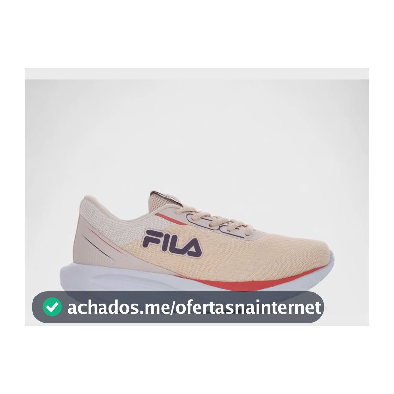 Tênis Fila Rise Up Corrida Running Caminhada Amortecimento Rosa 38 Br