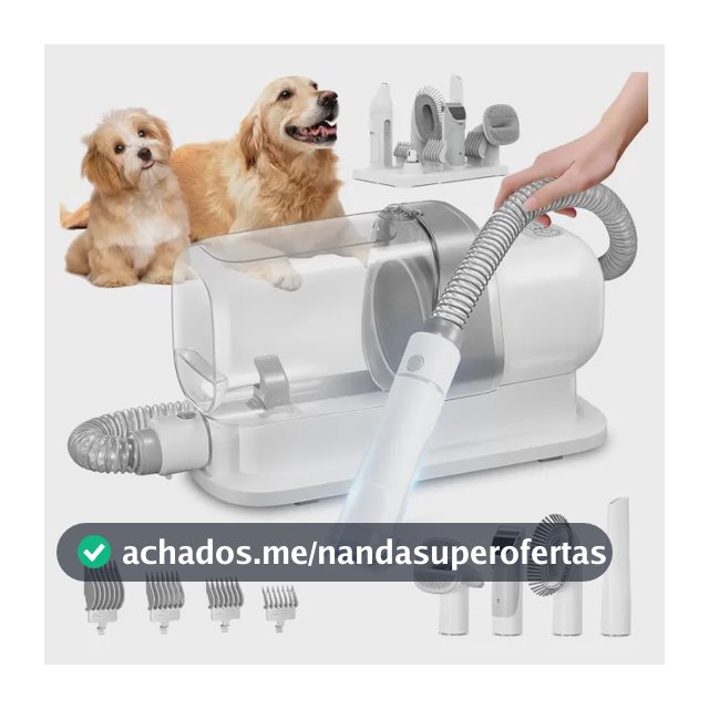 Aspirador Pet Tosa Pelo Gato Cachorro Profissional Pet 300w