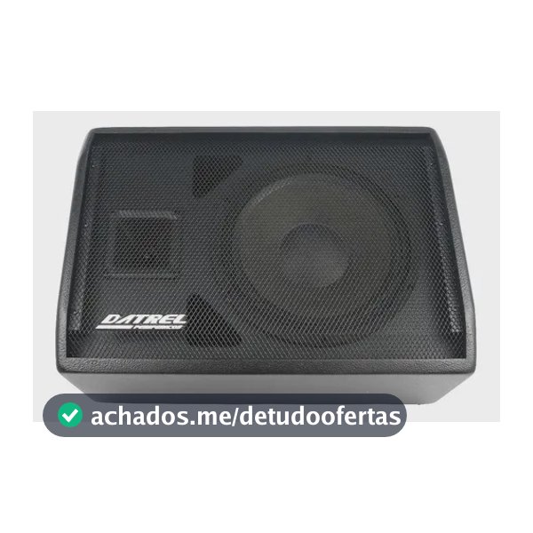 Caixa Som Ativa Amplificada Palestra Violão Guitarra Microfo Cor Preto