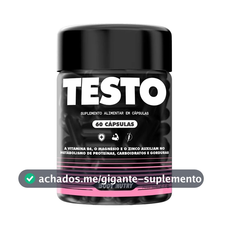 Pré Hormonal Testo Feminino 60 Cápsulas Sabor Sem sabor - Body Nutry