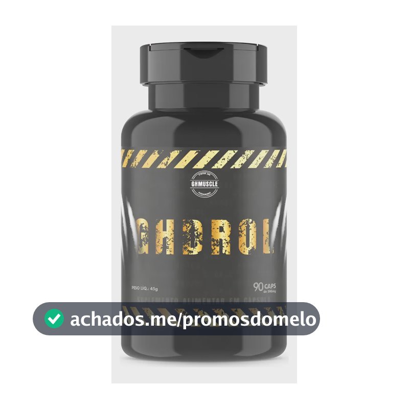 1 Gh Drol - Ghmuscle Sem Sabor